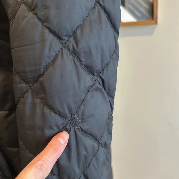 Canada Goose Stellarton Hooded Down Coat Jacket Black XS *As-Is* - Picture 5 of 13